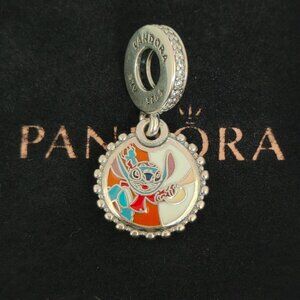 Pandora Cruise Line Exclusive Pirate Stitch Dangle Charm S925 Silver with box